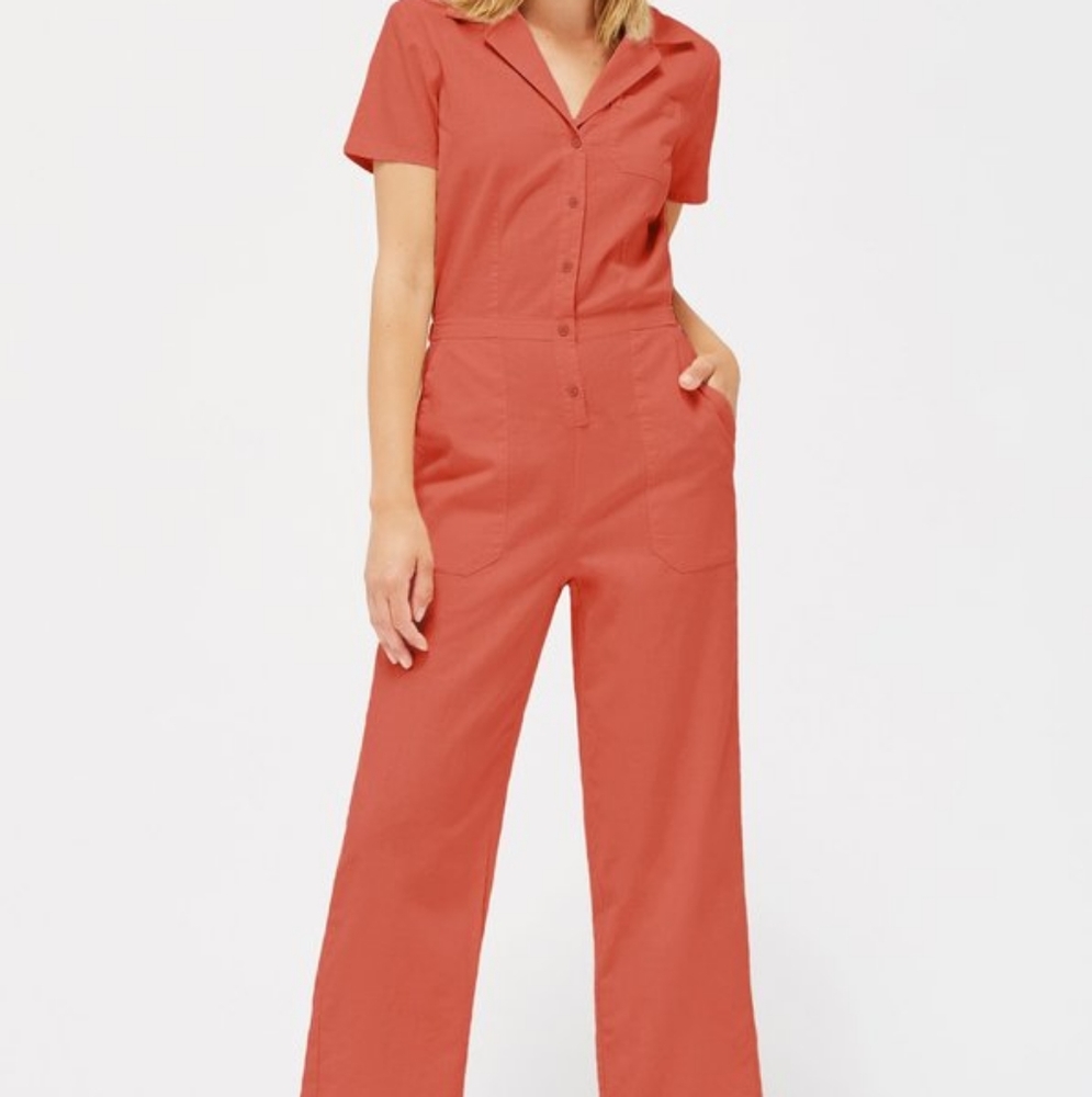 LACAUSA Montana Jumpsuit in pink